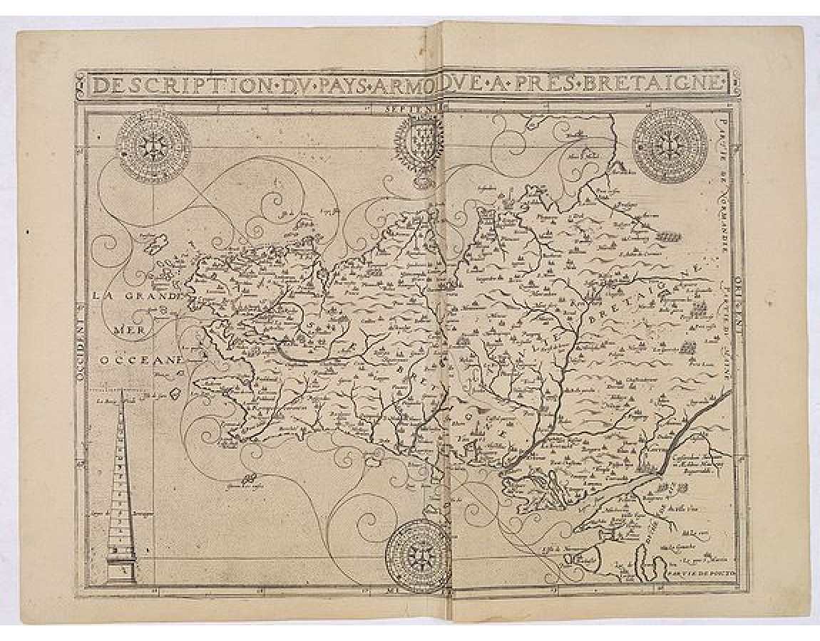 BOUGUEREAU, M. / LECLERC, J. Description du pays Armorique a pres[ent